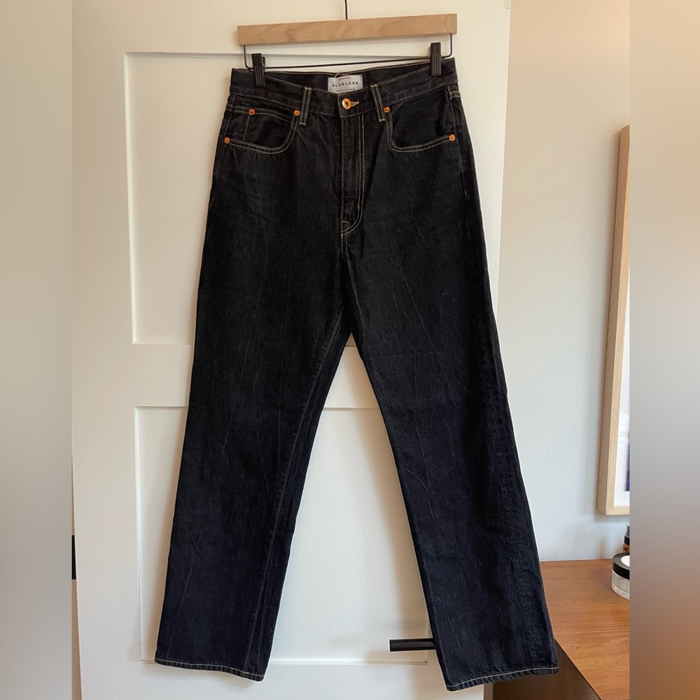 SLVRLAKE High Rise Black Women's Jeans